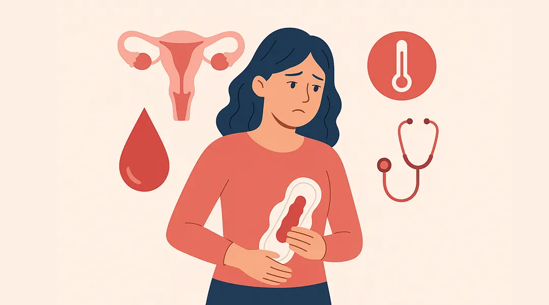 Lo que tu flujo menstrual te dice
